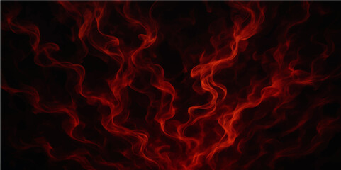 Abstract red and yellow smoke and flame patterns create a dark, fiery background with a burning motion design (13)