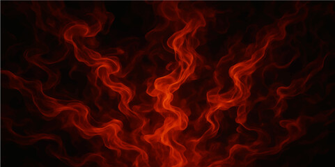 Abstract red and yellow smoke and flame patterns create a dark, fiery background with a burning motion design (15)