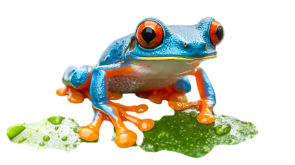 green eyed tree frog