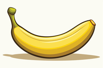  illustration  of banana vector .