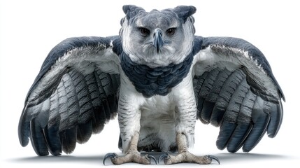 Majestic Harpy Eagle Portrait