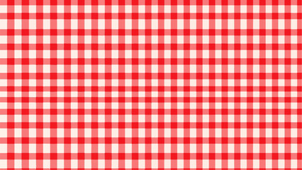 Red gingham background
