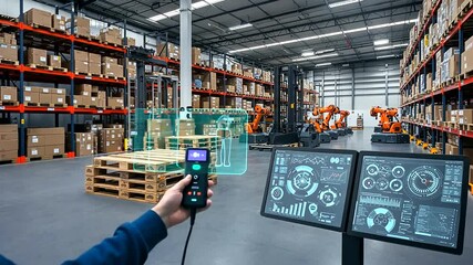 VR in Warehouse Automation: A Glimpse into the Future of Logistics - Powered by Adobe