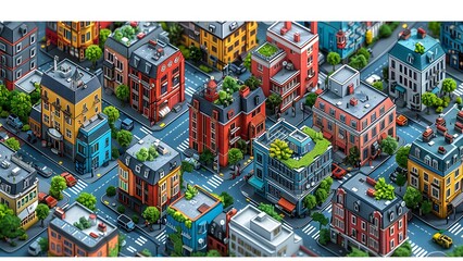 Fototapeta premium shopping cart in the supermarket