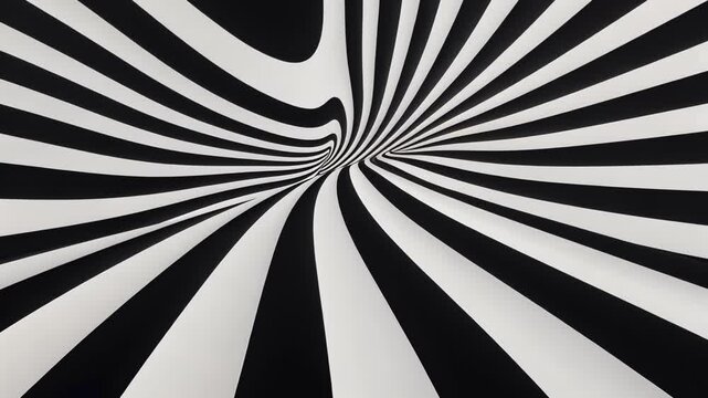Vibrant Zebra Stripes Vector Illustration Pattern for Decorative Wallpaper Design