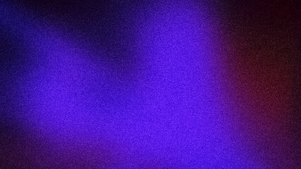Vibrant 4K abstract background showcasing a deep purple and blue gradient with a rich grainy texture, perfect for bold visuals