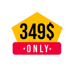 349$ chalkboard promo png, label design red png, verified file icon png
