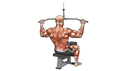 muscular male bodybuilder