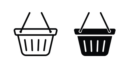 Shopping basket icon