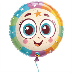 Balloons vector illustration ,Bubbles in the Sky,birthday balloon