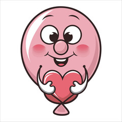 Balloons vector illustration ,Bubbles in the Sky,birthday balloon