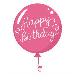 Balloons vector illustration ,Bubbles in the Sky,birthday balloon