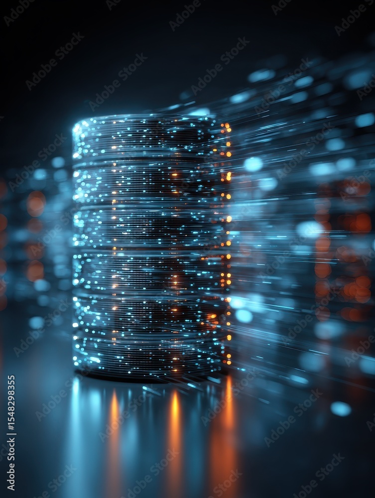 Poster backup storage data internet technology business concept. database storage cloud technology file dat