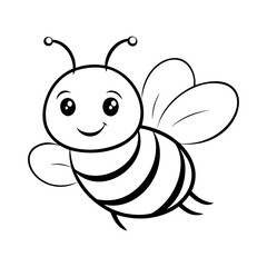 bee cartoon illustration