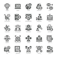 Feedback Icon pack for your website, mobile, presentation, and logo design. Feedback Icon solid design. Vector graphics illustration and editable stroke.