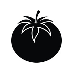 black and white tomato