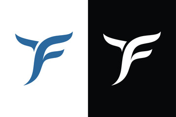 Letter TF letter design. TF letter  icon abstract vector logo icon circle logotype.	