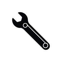 wrench isolated on white background