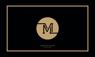 M or MM Alphabet letters logo monogram icon