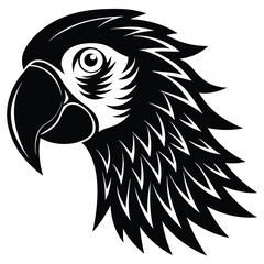 Pirate ship with sails open sailing on sea adventure theme design silhouette vector