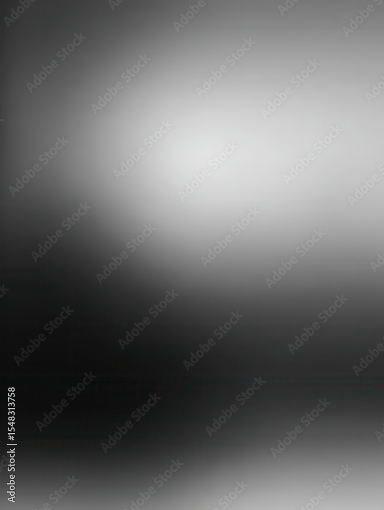 Poster grayscale gradient texture with smooth transition from dark to light shades. abstract background