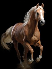 Obraz premium PNG Arabian horse stallion animal mammal.