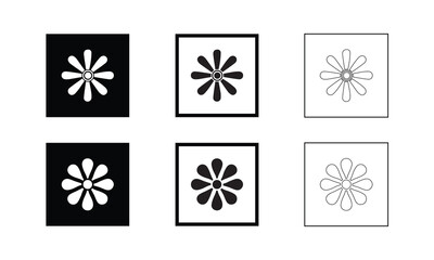 vector flower icon. vector flat flower icon. flat flower vector. flat flower symbol