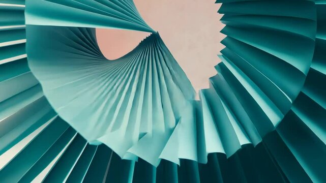 3D Vector Illustration of Angel Wings with Shell and Feather Pattern Design