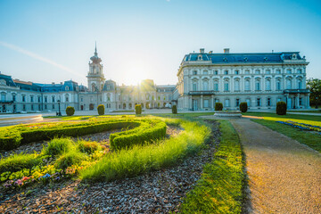 Fototapeta premium Festetics Palace is located in the town of Keszthely, Zala, Hungary near the Lake Balaton.