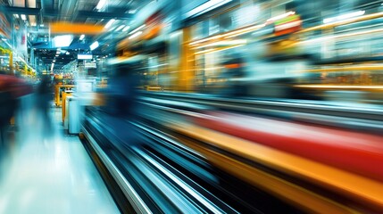 Fast paced production line