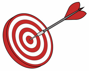 dart on target