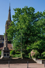 Rosengarten im Münsterland