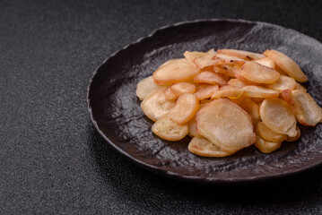 Food, dried squid in shavings or chopped as snacks or jerky. Snack dried squid for beer