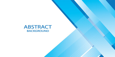 Abstract Modern blue background with lines and square shape gradation color. Suit for presentation design, template. EPS 10