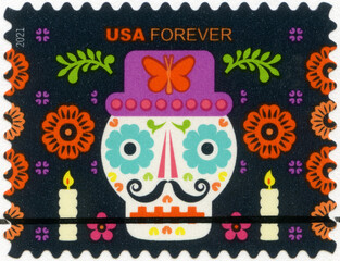 USA - 2021: shows day of the dead, 2021