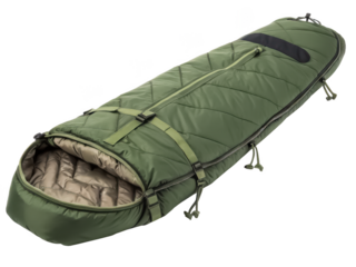 War military sleeping bag isolated PNG soldier sleeping gear PNG combat sleeping bag PNG outdoor camping bag PNG military rest gear PNG portable sleeping bag PNG transparent background image