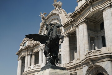 Obraz premium Palacio de Bellas Artes, Mexico City, Mexico, art, design, Museum