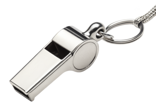 Whistle isolated PNG safety whistle PNG sports whistle PNG emergency whistle PNG referee whistle PNG survival gear PNG isolated on white PNG transparent background image