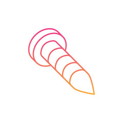Screw  Icon vector