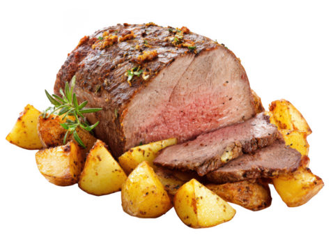 Delicious Roast Beef and Potatoes Dinner, Perfect for a Family Meal