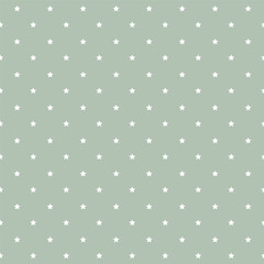 Vector background with five angled stars. Polka dot wallpaper. Fashion childish seamless pattern. Cute joyful allover print for fabric, paper, textile, kids clothes and accessories.