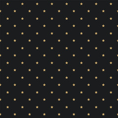 Vector background with five angled stars. Polka dot wallpaper. Fashion childish seamless pattern. Cute joyful allover print for fabric, paper, textile, kids clothes and accessories.
