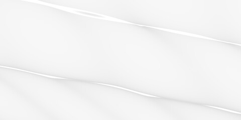 Illustration of abstract white wavy lines isolated on transparent background