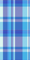 Uk textile seamless texture, handsome fabric check tartan. Invitation pattern background vector plaid in indigo and cyan colors.