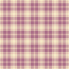 Elegant cream and mauve plaid pattern.  Perfect for textile design, website backgrounds, or crafting projects. This subtle yet sophisticated texture evokes feelings of warmth and comfort.