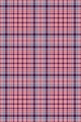 Teenage texture background tartan, quilt seamless textile fabric. Business pattern vector check plaid in red and dark colors.