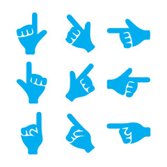 Hand Cursor Icon clipper best pointer set