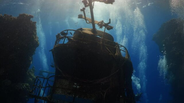 Wreck of the Turkish Trawler the Sabri Baba - Elba, Egypt