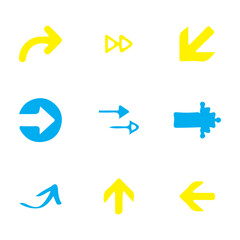 Arrow Icon set, Icons, and Graphics resourse for Free Download