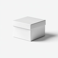 Naklejka premium empty white box